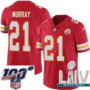 Exquisite 2020 Super Bowl LIV Nike Kansas City Chiefs #21 Eric Murray Red Team Color Vapor Untouchable Limited Player NFL Jersey