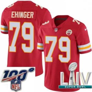 Outstanding 2020 Super Bowl LIV Nike Kansas City Chiefs #79 Parker Ehinger Red Team Color Vapor Untouchable Limited Player NFL Jersey
