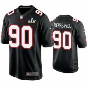 Outstanding Jason Pierre Paul Buccaneers Black Super Bowl Lv Game Fashion Jersey
