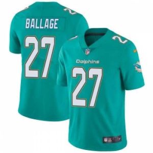 Outstanding Kalen Ballage Miami Dolphins Limited Team Color Vapor Untouchable Nike Jersey Aqua