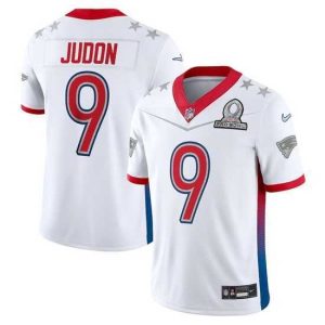 Marvelous 2022 NFL Pro Bowl New England Patriots 9 Matthew Judon AFC White Jersey