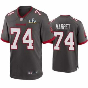 Exceptional Ali Marpet Buccaneers Pewter Super Bowl Lv Game Jersey