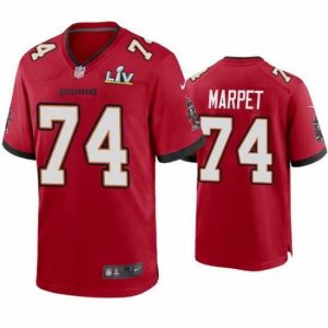 Exquisite Ali Marpet Buccaneers Red Super Bowl Lv Game Jersey