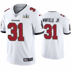 Finest Antoine Winfield Jr. Buccaneers White Super Bowl Lv Vapor Limited Jersey
