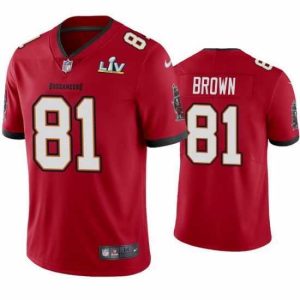 Superior Antonio Brown Buccaneers Red Super Bowl Lv Vapor Limited Jersey
