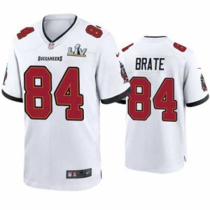 Exceptional Cameron Brate Buccaneers White Super Bowl Lv Game Jersey