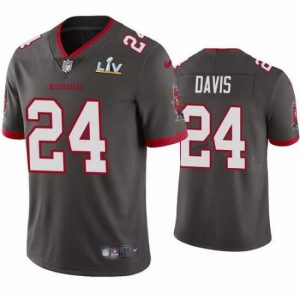 Exceptional Carlton Davis Buccaneers Pewter Super Bowl Lv Vapor Limited Jersey