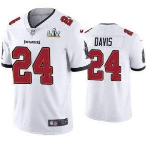 Outstanding Carlton Davis Buccaneers White Super Bowl Lv Vapor Limited Jersey