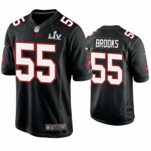 Outstanding Derrick Brooks Buccaneers Black Super Bowl Lv Game Fashion Jersey