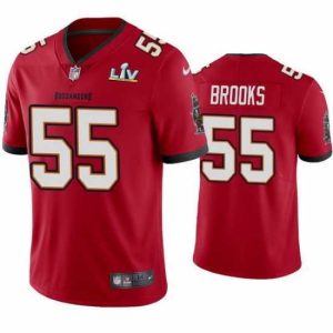 Superior Derrick Brooks Buccaneers Red Super Bowl Lv Vapor Limited Jersey