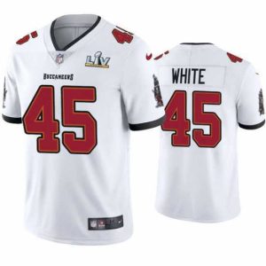 Finest Devin White Buccaneers White Super Bowl Lv Vapor Limited Jersey