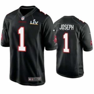 Exquisite Greg Joseph Buccaneers Black Super Bowl Lv Game Fashion Jersey
