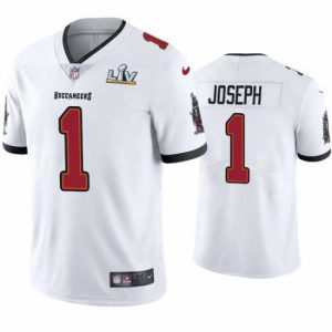 Superb Greg Joseph Buccaneers White Super Bowl Lv Vapor Limited Jersey