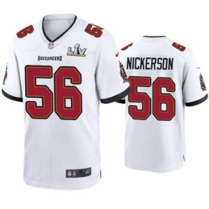 Exquisite Hardy Nickerson Buccaneers White Super Bowl Lv Game Jersey