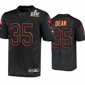 Exceptional Jamel Dean Tampa Bay Buccaneers Black Super Bowl Lv Jersey