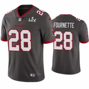 Exceptional Leonard Fournette Buccaneers Pewter Super Bowl Lv Vapor Limited Jersey