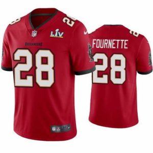 Exquisite Leonard Fournette Buccaneers Red Super Bowl Lv Vapor Limited Jersey