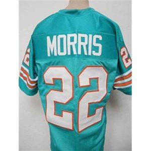Superior Mercury Morris Miami Dolphins Throwback Football Jersey
