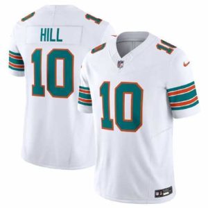 Exquisite Miami Dolphins 10 Tyreek Hill White 2023 F.U.S.E Alternate Vapor Limited Stitched Football Jersey