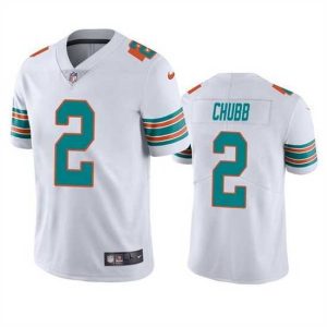 Exquisite Miami Dolphins 2 Bradley Chubb White Color Rush Limited Stitched Football Jersey