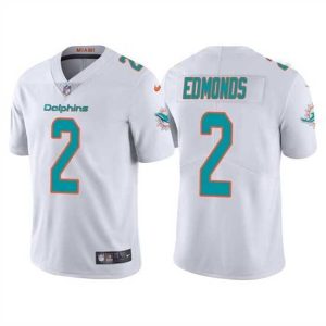 Outstanding Miami Dolphins 2 Chase Edmonds White Vapor Untouchable Limited Stitched Football Jersey