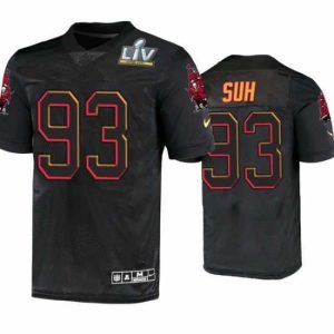 Outstanding Ndamukong Suh Tampa Bay Buccaneers Black Super Bowl Lv Jersey