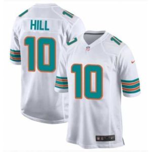 Superior Nike Miami Dolphins 10 Tyreek Hill White Vapor Limited NFL Jersey