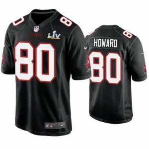 Outstanding O.J. Howard Buccaneers Black Super Bowl Lv Game Fashion Jersey