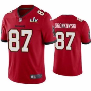 Superior Rob Gronkowski Buccaneers Red Super Bowl Lv Vapor Limited Jersey