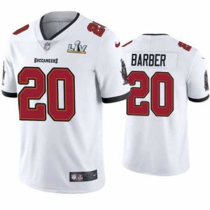 Marvelous Ronde Barber Buccaneers White Super Bowl Lv Vapor Limited Jersey