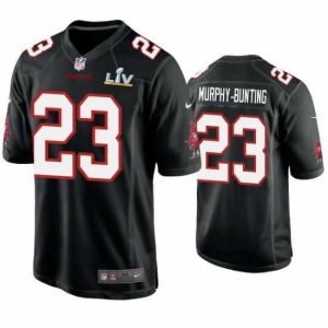 Superb Sean Murphy Bunting Buccaneers Black Super Bowl Lv Game Fashion Jersey