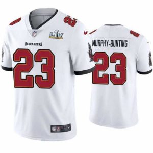 Premium Sean Murphy Bunting Buccaneers White Super Bowl Lv Vapor Limited Jersey
