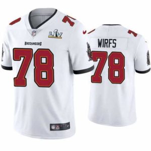Finest Tristan Wirfs Buccaneers White Super Bowl Lv Vapor Limited Jersey