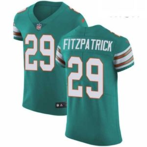 High quality Mens Nike Miami Dolphins 29 Minkah Fitzpatrick Aqua Green Alternate Vapor Untouchable Elite Player NFL Jersey