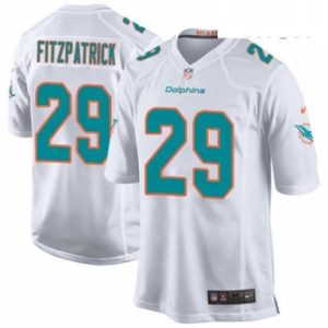 Outstanding Mens Nike Miami Dolphins 29 Minkah Fitzpatrick Game White NFL Jersey