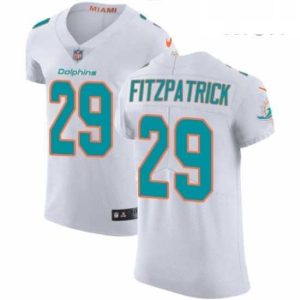 Premium Mens Nike Miami Dolphins 29 Minkah Fitzpatrick White Vapor Untouchable Elite Player NFL Jersey