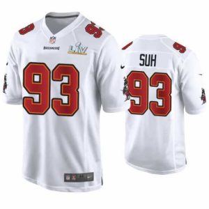 Premium Ndamukong Suh Buccaneers White Super Bowl Lv Game Fashion Jersey