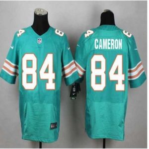 Marvelous New Miami Dolphins #84 Jordan Cameron Aqua Green Alternate Mens Stitched NFL Elite Jersey
