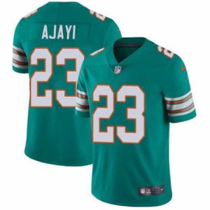 Gorgeous Nike Dolphins #23 Jay Ajayi Aqua Green Alternate Mens Stitched NFL Vapor Untouchable Limited Jersey
