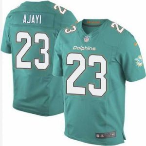 High quality Nike Dolphins #23 Jay Ajayi Aqua Green Team Color Mens Stitched NFL New Elite Jersey