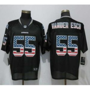 High quality Nike Dolphins #29 Minkah Fitzpatrick Black USA Flag Fashion Elite Jersey 2