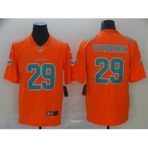 Finest Nike Dolphins 29 Minkah Fitzpatrick Orange Inverted Legend Limited Jersey