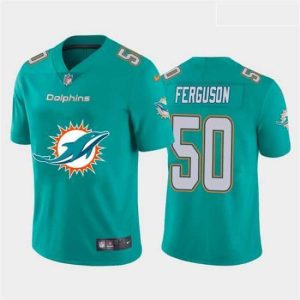 Exceptional Nike Dolphins 50 Blake Ferguson Aque Team Big Logo Vapor Untouchable Limited Jersey