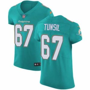 Superb Nike Dolphins #67 Laremy Tunsil Aqua Green Team Color Mens Stitched NFL Vapor Untouchable Elite Jersey