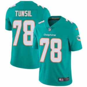 Marvelous Nike Dolphins #78 Laremy Tunsil Aqua Green Team Color Mens Stitched NFL Vapor Untouchable Limited Jersey