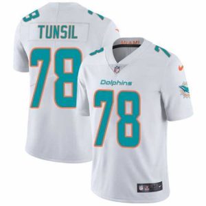 Superior Nike Dolphins #78 Laremy Tunsil White Mens Stitched NFL Vapor Untouchable Limited Jersey