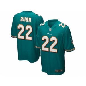 Finest Nike Miami Dolphins 22 Reggie Bush green Game NFL Jersey