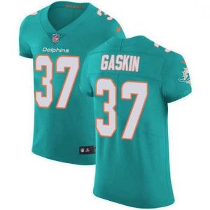 Exceptional Nike Miami Dolphins 37 Myles Gaskin Aqua Green Team Color Stitched NFL Vapor Untouchable Elite Jersey