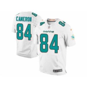 High quality Nike Miami Dolphins 84 Jordan Cameron White Elite NFL Jersey