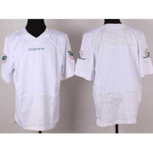 Exquisite Nike Miami Dolphins Blank White Elite NFL Jersey